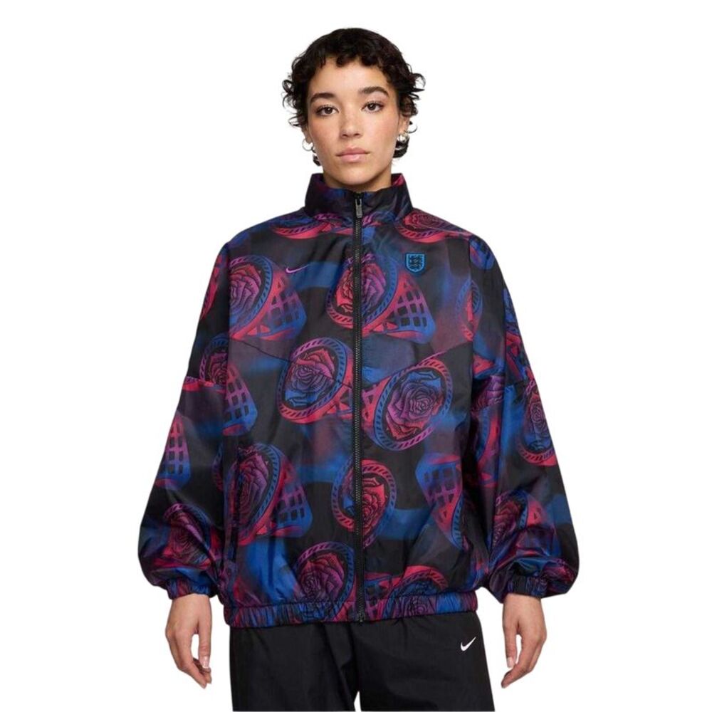 Nike Womens/Ladies Essential England Windrunner Jacket / Black
